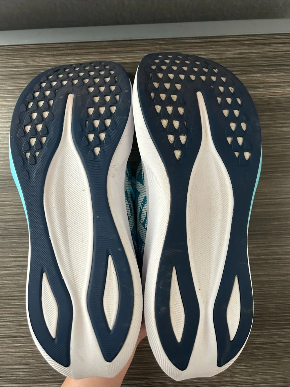 Asics Hyper Speed 4 Men Running Shoes Aqua Sea Flyte Foam 1011B874 Size 11.5